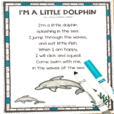 I'm a Little Dolphin Ocean Poem