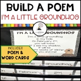 I'm a Little Groundhog Build a Poem - Pocket Chart Poetry Center