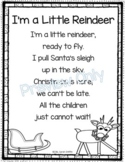 I'm a Little Reindeer - Christmas Poem for Kids