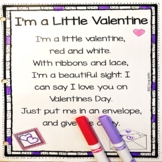 I'm a Little Valentine - Valentine's Day Poem for Kids