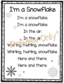 I'm a Snowflake - Winter Poem for Kids
