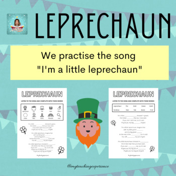 Preview of I'm a little leprechaun song