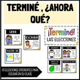 I'm finished...now what? Editable Options in Spanish!