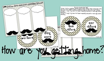 Preview of I "mustache" you... A Classroom Decor Packet EDITABLE
