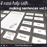 Making Sentences Activities Vol.3