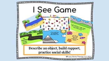 Preview of I see freebie: digital getting to know you activity