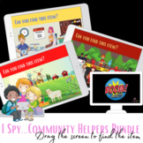 I spy...Community helpers (virtual bundle for cognitive de