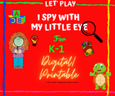 I-Spy Fun Vocabulary Game Activity for Virtual & F2F Classroom