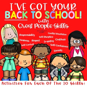 Preview of I've Got Your Back To School With Great People Skills