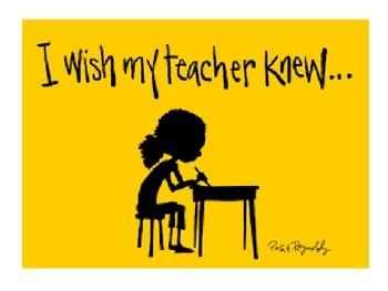 Image result for i wish my teacher knew