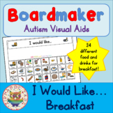 I would like Breakfast with 24 symbols - Boardmaker Visual