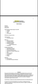 Preview of IAT/SST Team Handbook