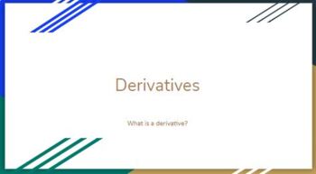 Preview of IB Applications and Interpretations - Limit Definition of a Derivative