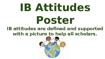 Preview of IB Attitudes Poster