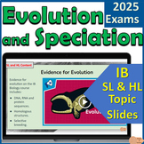 IB Biology A4.1 Evolution and Speciation - First Exams 202