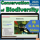 IB Biology A4.2 Conservation of Biodiversity - First Exams