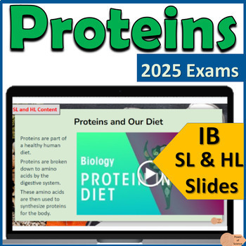 Preview of IB Biology B1.2 Proteins - First Exams 2025 - Presentation