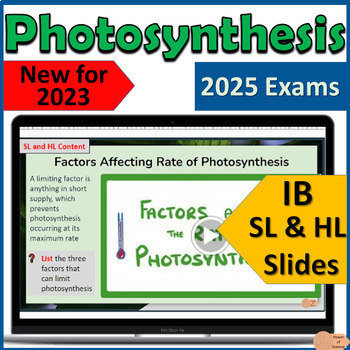 Preview of IB Biology C1.3 Photosynthesis - IB Diploma First Exams 2025