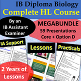 IB Biology Complete Higher Level Course - Core, AHL and Op