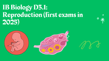 Preview of IB Biology D3.1: Reproduction (first exams in 2025)