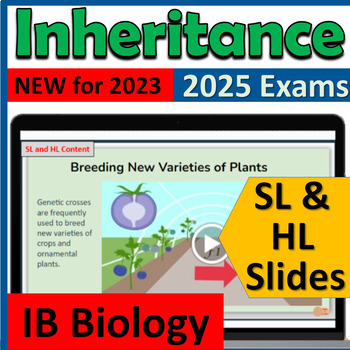 Preview of IB Biology D3.2 Inheritance - IB Diploma First Exams 2025