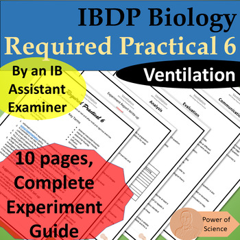 Preview of IB Biology Required Practical 6 - Ventilation - IBDP - Full Lab Experiment Guide