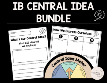 Preview of IB Central Idea Bundle