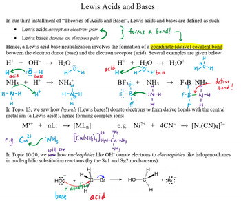 Preview of IB Chemistry SL+HL Acids and Bases notes