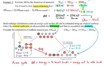 Preview of IB Chemistry SL+HL Energetics notes