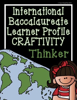 Preview of IB Craftivity - Thinker