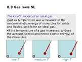IB DP B.3 Gas Laws PPT SL (first exam 2025)