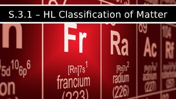 Preview of IB DP Chemistry (2023) - Structure 3.1 - HL - The Covalent Model PPT