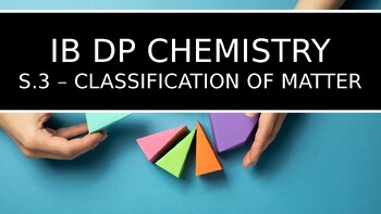Preview of IB DP Chemistry (2023) - Structure 3 - INTRODUCTION PPT