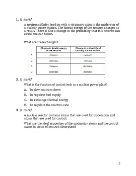 Preview of IB DP Physics: Question book E.4: Fission (first teaching 2023)