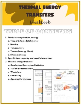 Preview of IB DP Physics workbook: Thermal energy transfers (Topic B1)