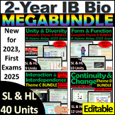 IB Diploma Biology Full Course MEGABUNDLE 1st Exams 2025 N