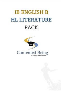 Preview of IB ENG B: LITERATURE PACK