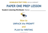 IB ENGLISH B: PAPER 1 PREP LISTENING LESSON