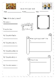 IB EYP Preschool Worksheet bundle
