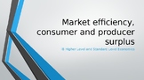 IB Economics Consumer Surplus and Producer Surplus 24 HL /