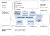 IB Economics Mind Map on Demand Management (Macroeconomics