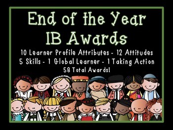 Preview of IB Certificates: End of Year Awards