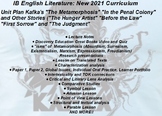 IB English Lit New Curriculum 2020 Kafka's The Metamorphos