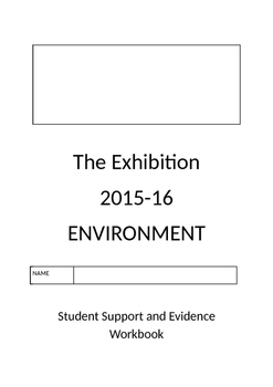 Preview of IB Exhibition Student Support Booklet (TPT Model)