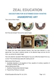 IB Extended Essay Project: Anamorphic Art