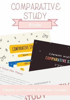 Preview of IB Film Comparative Study Bundle + Extra Worksheet