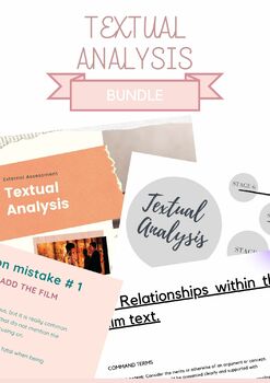 Preview of IB Film Textual Analysis Bundle