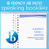 IB French Ab Initio Speaking Practice Booklets - Comprehen