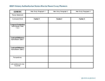 ib history paper 2 essay