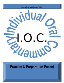 Preview of IB IOC Practice and Preparation Packet